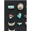 Image 2 : Group of 10 Vintage Rings