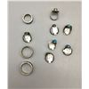 Image 8 : Group of 10 Vintage Rings