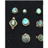 Image 2 : Group of 10 Vintage Turquoise Rings