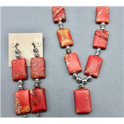 Pueblo Necklace and Earrings