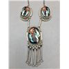 Image 1 : Zuni Hummingbird Inlay Necklace