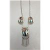 Image 2 : Zuni Hummingbird Inlay Necklace