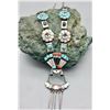 Image 1 : Zuni Inlay Sunface Necklace