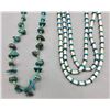 Image 1 : Two Turquoise and Heishi Necklaces
