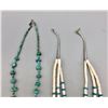 Image 3 : Two Turquoise and Heishi Necklaces