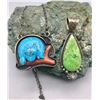 Image 1 : Two Navajo Pendants