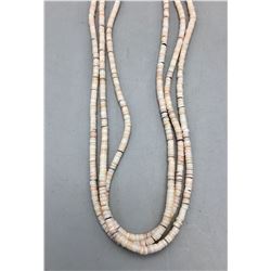 Vintage Three Strand Heishi Necklace