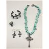Image 11 : Unique Horseshoe Nail Necklace Set