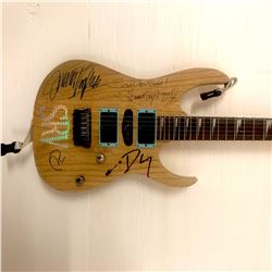 Signed Stevie Ray Vaughan Guitar, The Last Show