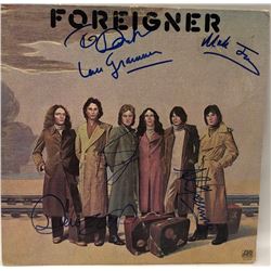 Signed Foreigner  Foreigner  Album Cover