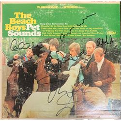 Signed The Beach Boys Pet Sounds Album Cover