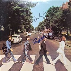 Signed by The Beatles, Abbey Road Album Cover