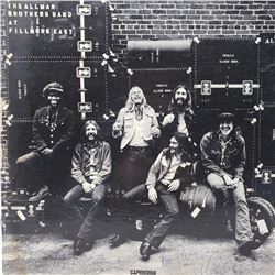 Signed Allman Brothers Band At The Fillmore East Album Cover