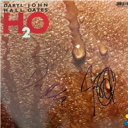 Signed Hall + Oates H20 Album Cover