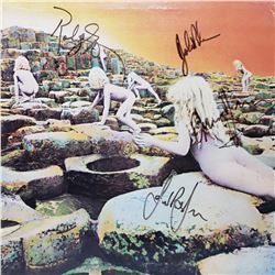 Signed Led Zeppelin, Houses Of The Holy Album Cover