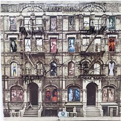 Led Zeppelin Signed Physical Graffiti Album Cover