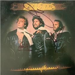 Signed Bee Gees Children Of The World Album Cover
