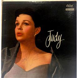 Signed Judy Garland "Judy" Album Cover