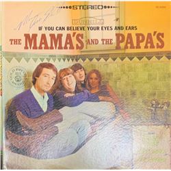 Signed The Mamas and The Papas, If You Can Believe Your Eyes and Ears Album Cover