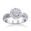 Image 1 : Penelope Ring 1.15 Ct. T.W. Diamond In 14K White Gold