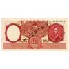 Image 1 : Banco Central De La Republica Argentina, 1950-60s Specimen Banknote.