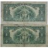 Image 2 : Bank of Canada. 1935. Lot of 2 Issued Notes, "French & English" Versions.