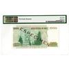 Image 2 : Banco Central de Chile. 1978-1980. Specimen Banknote.