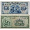 Image 1 : Bank Deutscher L_nder. 1949. Lot of 2 Issued Notes.