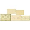 Image 2 : Germany. Merseburg Team POW Detention Camp. 1918. Quintet of Notgeld.