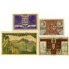 Image 2 : Germany. Residenzstadt Eisenach. 1918. Quartet of Notgeld.