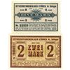 Image 2 : Germany. Stroehen Officer POW Detention Camp. ND (ca.1916-1917). Pair of Notgeld.