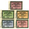 Image 1 : Germany. Wetter (Ruhr) Group of 4 Issued Notgeld, 1923