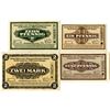 Image 1 : Germany. WWI Frankfurt POW Camp Notgeld. 1917. Group of 4