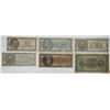 Image 1 : Bank of Greece. 1941-1944. Lot of 6 Issued Notes.
