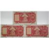 Image 2 : Hong Kong & Shanghai Banking Corp (HSBC). 1959. Lot of 3 Issued Notes.