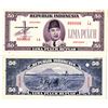Image 1 : Republik Indonesia, 1948 Essay 50 Rupiah Uniface Front & Back Banknote Specimens.
