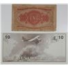 Image 2 : Lietuvos Bankas. 1922-1991. Lot of 2 Issued Notes.