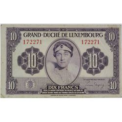 Grand-Duch_ de Luxembourg. 1944. Issued Note.