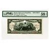 Image 1 : Banco de la Republica Mexicana. 1918. Specimen Banknote.