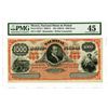 Image 1 : Nacional Monte de Piedad. ND; 1880-1881. Unissued Remainder Banknote.