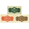 Image 2 : Bono De Caja, El Banco Central Mexicano 1899-1904 Specimen Circulating Bond-Banknote Trio.