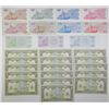Image 2 : National Bank of Ukraine. 1991-1996. Group of 59 Issued Banknotes.