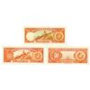 Image 2 : Banco Central de Venezuela. ND (1940s-1960s). Trio of Specimen 50 Bolivares Banknotes.
