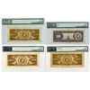 Image 2 : Banco Central de Venezuela. 1954-1960. Quartet of Issued Banknotes.