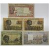 Image 2 : Banque Centrale des Etats de l'Afrique de L'Ouest. 1959-1990s. Lot of 5 Issued Notes.
