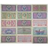 Image 2 : United States Military. 1947-1968. Lot of 15 Issued Notes.
