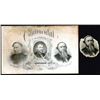 Image 1 : Continental Bank Note Co. Advertising Card Printed on Coated Stock.