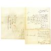 Image 1 : James Madison Buchanan (Diplomat) ca.1828-1840 Letter Pair