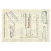 Image 2 : Chicago Yellow Cab Co., Inc. 1958 I/C Stock Certificate