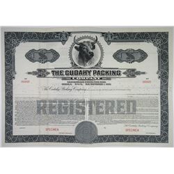 Cudahy Packing Co., 1935 Specimen Bond